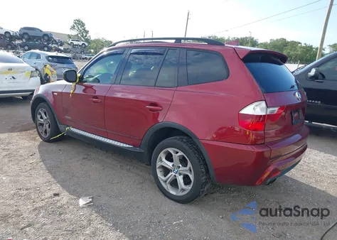 2010 BMW X3 xDrive30I z USA, uszkodzony, nr VIN WBXPC9C46AWJ39415